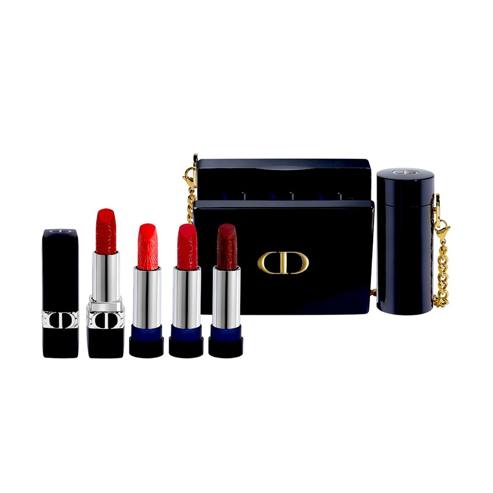 Dior Rouge Limited Edition Lipstick Clutch Bag